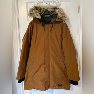TNA Parka in Tobacco colour